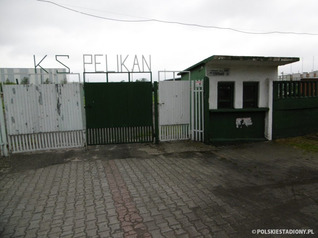Brama stadionu OSiR w Łowiczu