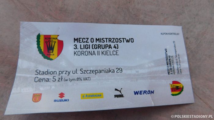 Korona II Kielce - Sokół Sieniawa