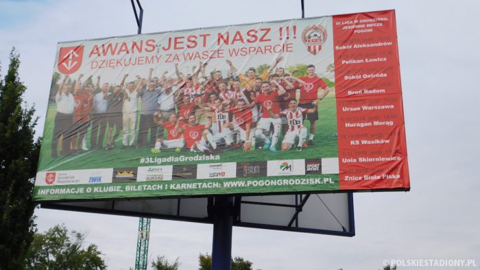 Stadion Miejski G.K.S. Pogoń w Grodzisku Mazowieckim