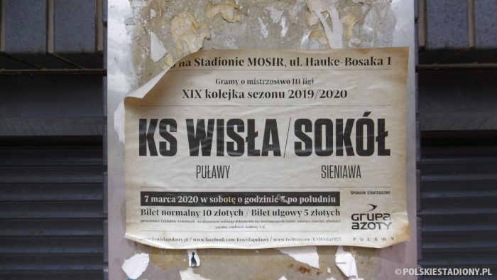 Stadion MOSiR w Puławach