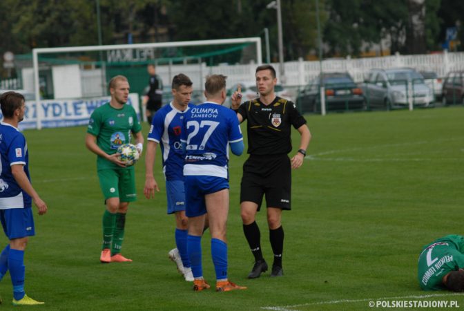 Pelikan Łowicz - Olimpia Zambrów