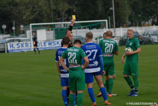 Pelikan Łowicz - Olimpia Zambrów