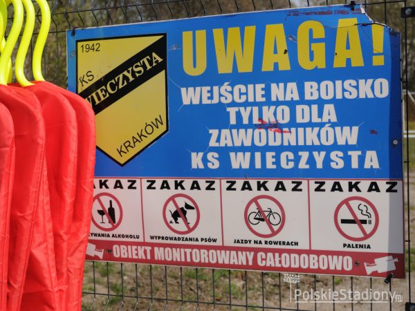 Stadion KS Wieczysta w Krakowie