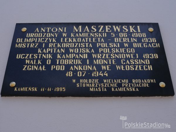 Stadion im. Majora Antoniego Maszewskiego w Kamieńsku