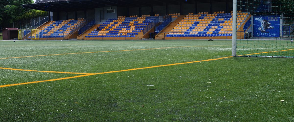 Stadion BBOSiR "na górce" w Bielsku - Białej