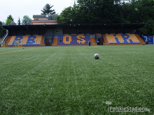 Stadion BBOSiR "na górce" w Bielsku - Białej