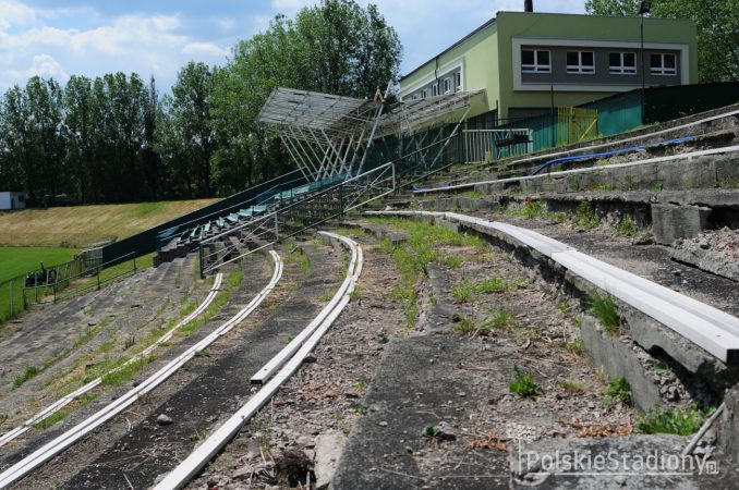 Stadion GKS Szombierki w Bytomiu