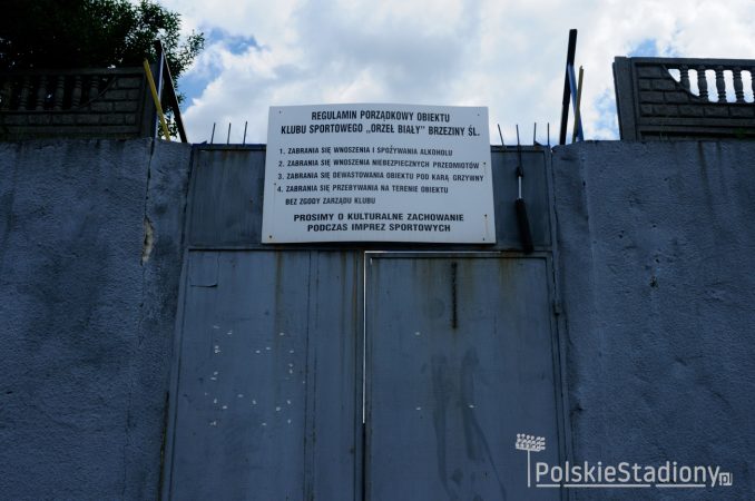Stadion KS Orzeł Biały Brzeziny Śląskie