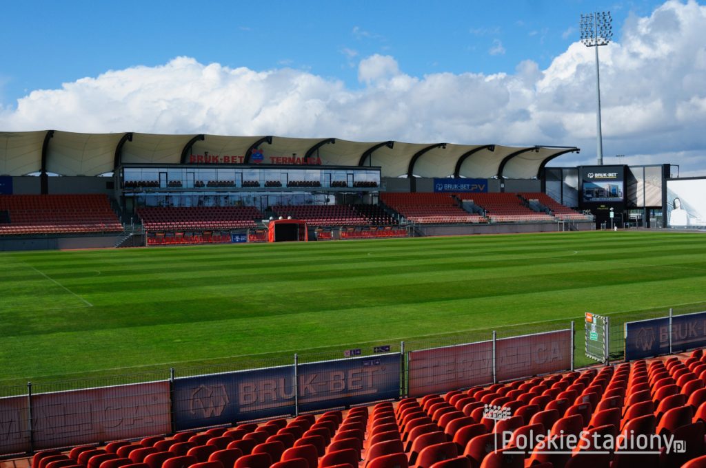 Nieciecza Stadion Sportowy Bruk Bet Termalica Polskiestadiony Pl